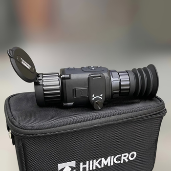 Тепловізійний приціл HikMicro Thunder TH35, 1235 м, 35 мм, Wi-Fi, запис відео, стадіометричний далекомір