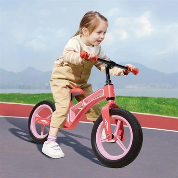 Беговел Hape Новое исследование двухколесный 12" розовый (E8653) 4931750