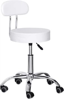 Кресло для мастера Hommex Elise Plus White (H-125 White)