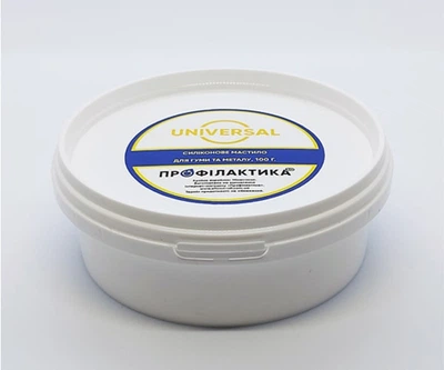 Густая универсальная силиконовая смазка резина-металл Diamant SO-140, 100 мл