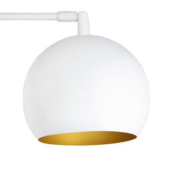 Бра (светильник настенный) Атмолайт Bowl W150 White/Gold цвет белый с золотым