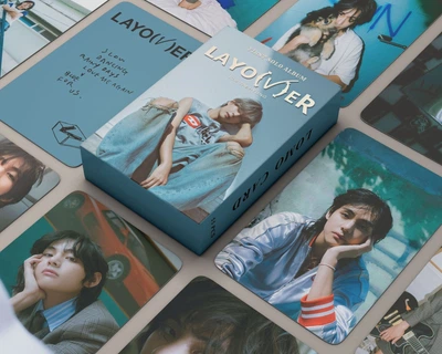 Фотокарточки K-POP, lomo card, К-ПОП карточки BTS(Бтс, Бантан) - Layover - 55 шт