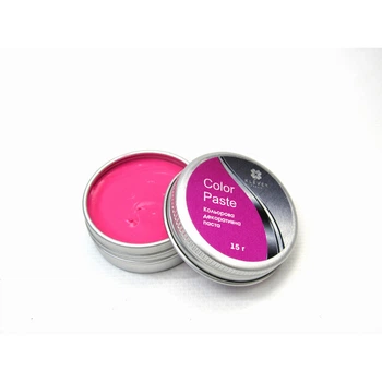Паста для ескізу брів "Colors Pastel" Klever beauty, 15 грам, Розова