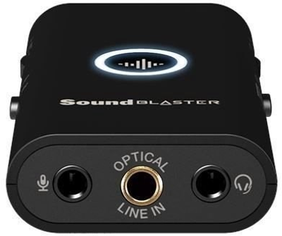 Звукова карта Creative Sound Blaster G3 Portable USB Gaming DAC (70SB183000000)