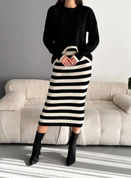 Fashions • Женский костюм платье и кофта Лала Fashions 42-48 черный (8803-мас)