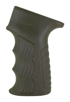 Пистолетная рукоятка DLG Tactical (DLG-098) для АК-47/74 (полимер) прорезиненная, олива