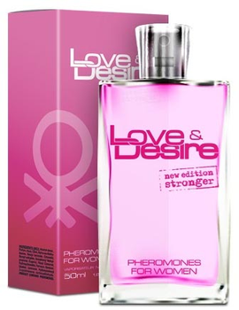 Феромони для жінок Love and Desire Pheromones For Women спрей 50 мл (5907776180231)