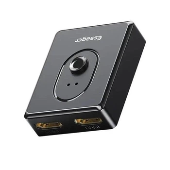Спліттер Essager HDMI 2.0 двонаправлений перемикач switch 4K 30Hz 3D (EQHH2-ZX01)