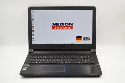 Ігровий ноутбук 15.6" Medion ERAZER X6601 Intel Core i7-6700HQ RAM 8 ГБ SSD 512ГБ + HDD 500ГБ Nvidia GTX 960M Win10 б/в (Lenovo Group)