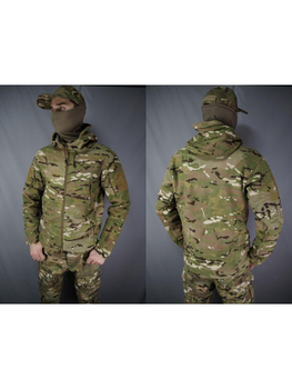 Кофта тактична флісова фліс куртка з капюшоном S.archon Multicam Розмір M
