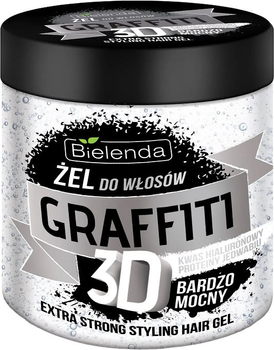 Гель для волосся Bielenda Graffiti 3D екстра-сильна фіксація 250 г (5904879000015)