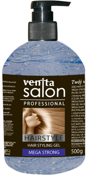 Гель для укладки волосся Venita HairStyle Mega Strong 500 г (5902101515344)