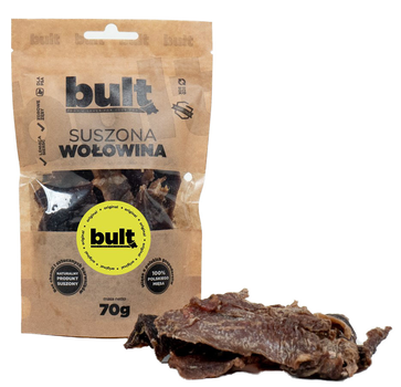 Przysmaki dla psów Bult Suszona wołowina 70 g (5903802470550)