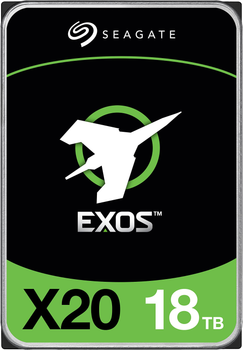 Жесткий диск Seagate Ent. Exos X20 7200RPM 256MB 18TB SAS (ST18000NM000D)