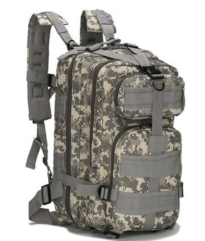 Тактичний штурмовий військовий рюкзак B02 25л піксель