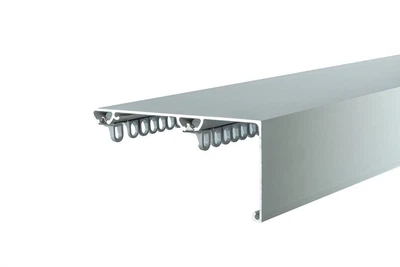 Карниз Arlinia. Сталь 200 см. Стоп Мет Сірий -4, Біг Zegar -40