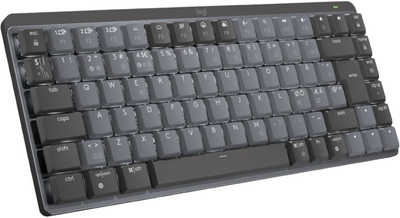 Клавіатура бездротова Logitech MX Mechanical Mini Wireless Illuminated Performance GL Linear Nordic Layout Graphite (920-010777)