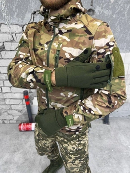 Куртка SoftShell тактическая мультикам размер L