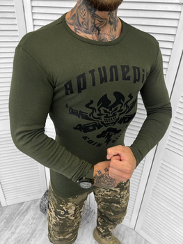Тактичний лонгслів Tactical Long Sleeve Shirt Olive M