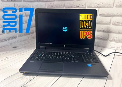 Ноутбук HP ZBook 15 мобильная рабочая станция/ 15.6" (1920x1080) IPS/ICore i7-4700MQ / 4 ядра и 8 потоков /nVidia Quadro K2100M/ 16 GB Ram/ 512 SSD б/у