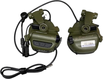 Активные защитные наушники Earmor M32X Mark3 (FG) Olive (M32X_FG_Mark3)