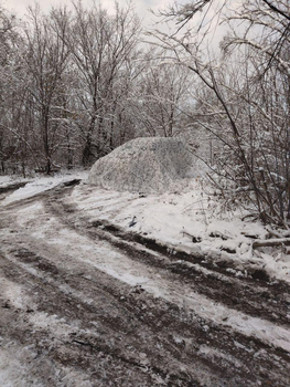Рулон спанбонд "брудний сніг" 1,6м ширина, білий 250 метрів