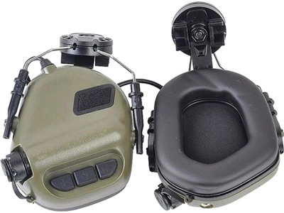 Активні захисні навушники Earmor M31H MOD3 (FG) Olive (EM-M31H-Mod3-FG)