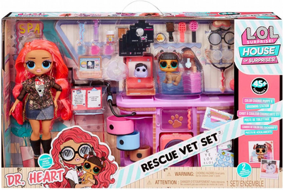 Lalka z akcesoriami Mga LOL Surprise OMG I AM-Rescue Vet Set 25 cm (0035051591559)