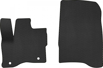 EVA коврики EVAtech в салон авто передние Ford Taurus 2016+ 7 поколения Sedan USA 2 шт Black (FD1452A2FC2RBB)