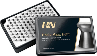 Пули пневматические H&N Finale Maxx Light. Кал. 4.5 мм