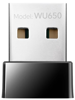 Дводіапазонний USB-адаптер Cudy Wi-Fi 650 Мбіт/с WU650 (6971690790851)