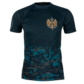Футболка KRAMATAN Морська Піхота Dark Aqua S