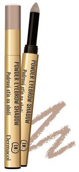Тіні для брів 01 Dermacol Powder Eyebrow Shadow Pen 1 г (85958562)