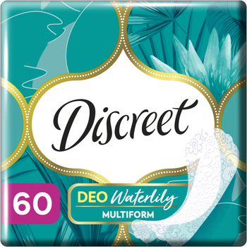 Щоденні гігієнічні прокладки Discreet Deo Water Lily 60 шт. (8700216152983)