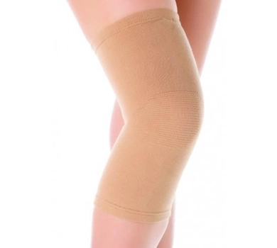 Еластичний бандаж колінного суглоба KS-10 Doctor Life бежевий розмір XXL