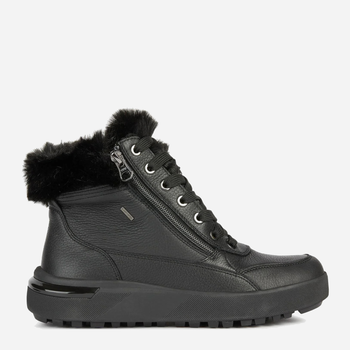 Жіночі зимові черевики низькі Geox D26QSA 00046 C9999 37 Чорні (8050036777799)
