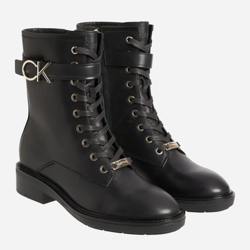 Жіночі черевики високі Calvin Klein HW0HW01254BAX 36 Чорні (8719856634681)