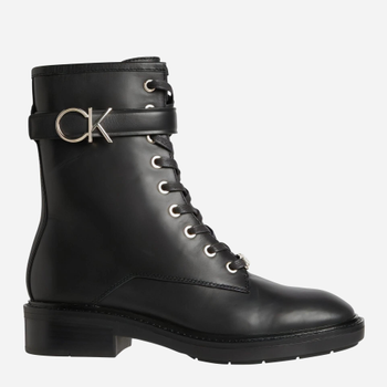 Жіночі черевики високі Calvin Klein HW0HW01254BAX 37 Чорні (8719856634919)