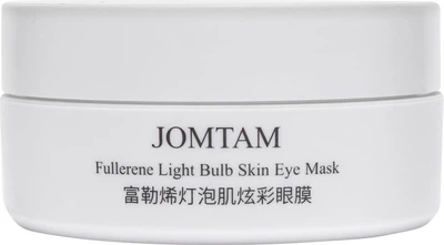 Гидрогелевые патчи для глаз Jomtam Fullerene Light Bulb Muscle Eye Mask Омолаживающие с Фуллеренами и Экстрактом красных водорослей 60 шт (6973098890065)