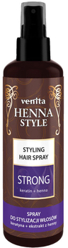Спрей для укладки волосся Venita Henna Style Strong Мегафіксація 200 мл (5902101519908)