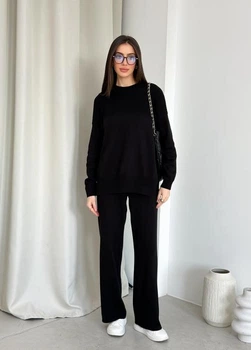 Брюки в'язані Katrin Чорний S/M