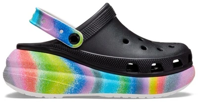 Женские кроксы Crocs Classic Crush Clog Spray Multi M5W7-37-24 см 207521