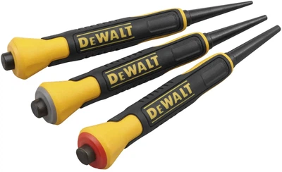 Набір борідків (добойників) DeWalt 0.8 / 1.6 / 2.4 мм 125 мм 3 шт (DWHT0-58018)