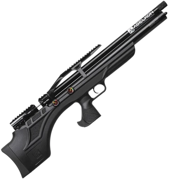 Пневматична редукторна PCP гвинтівка ASELKON MX7 BLACK кал. 4.5