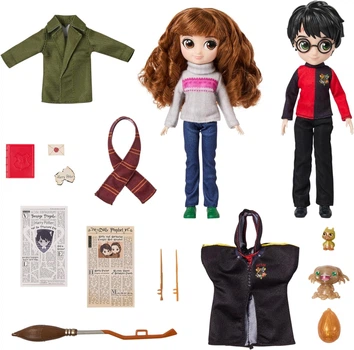 Колекційні ляльки Гаррі Поттера та Герміона Spin Master Wizarding World Harry Potter & Hermione Granger 20 см. (6067350)