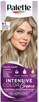 Krem do włosów Palette Intensive Color Creme koloryzujący 9-1 Ultrajasny Chłody Blond (9000101704112)