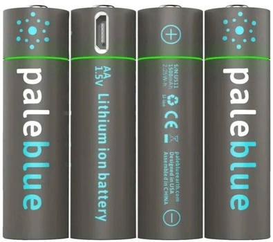 Akumulator Pale Blue Li-Ion Rechargeable AA Battery (2-Pack) (860002749501)