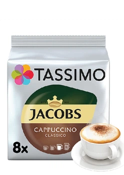 Кофе в капсулах Jacobs Tassimo Monarch Capucino Classico 8шт