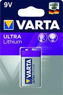 Bateria Varta Ultra Lithium 9V BLI 1 (BAT-VAR-0015)