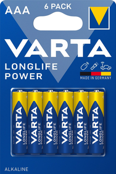 Батарейки Varta Longlife Power ААА BLI 6 (BAT-VAR-0000013)